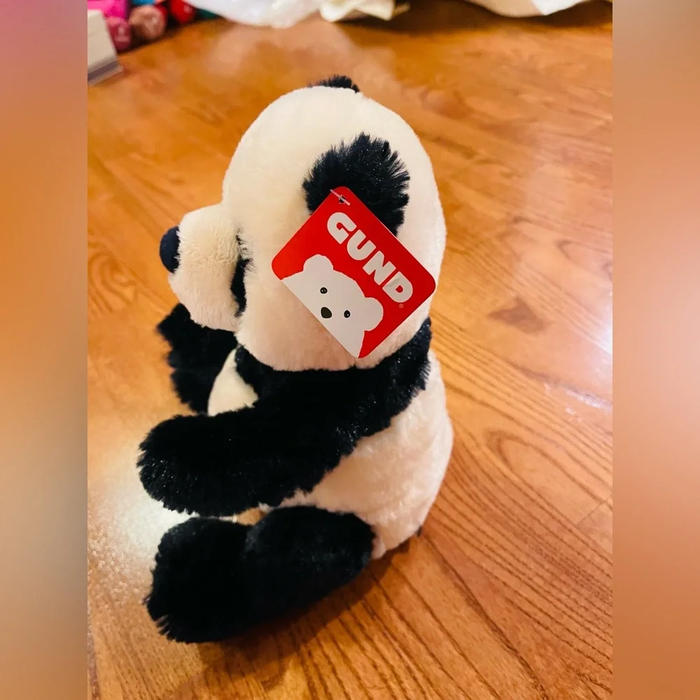 Gund Panda Bear 9” by sitting position Plush Toy Stuffed Animal